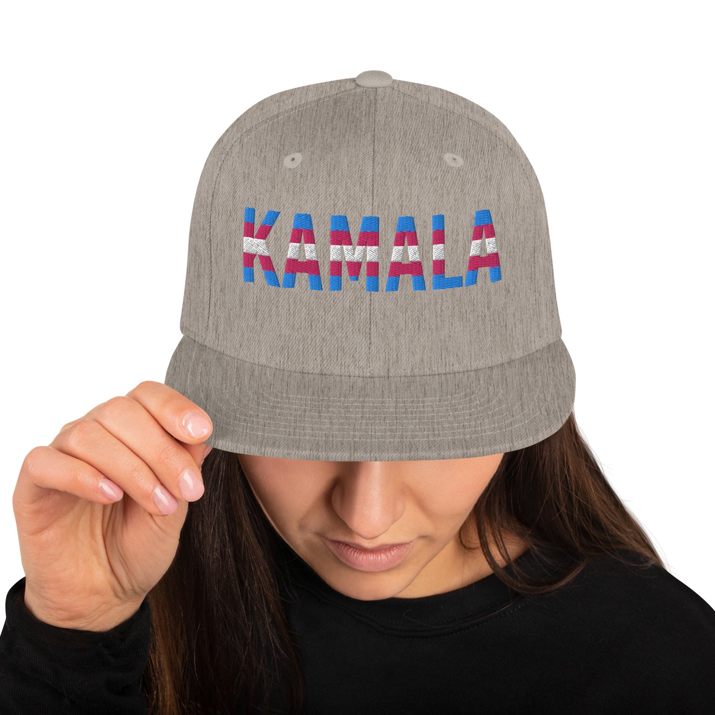 Kamala Trans Pride Snapback Hat