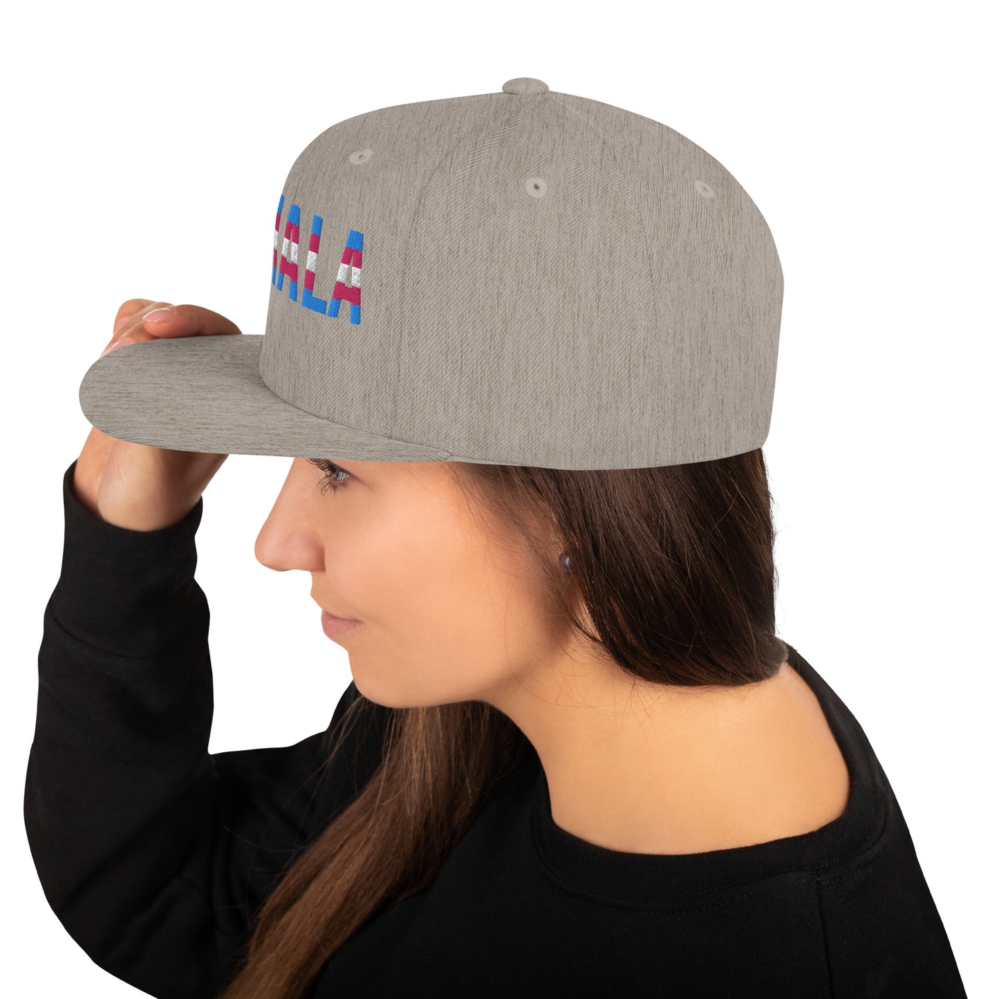 Kamala Trans Pride Snapback Hat