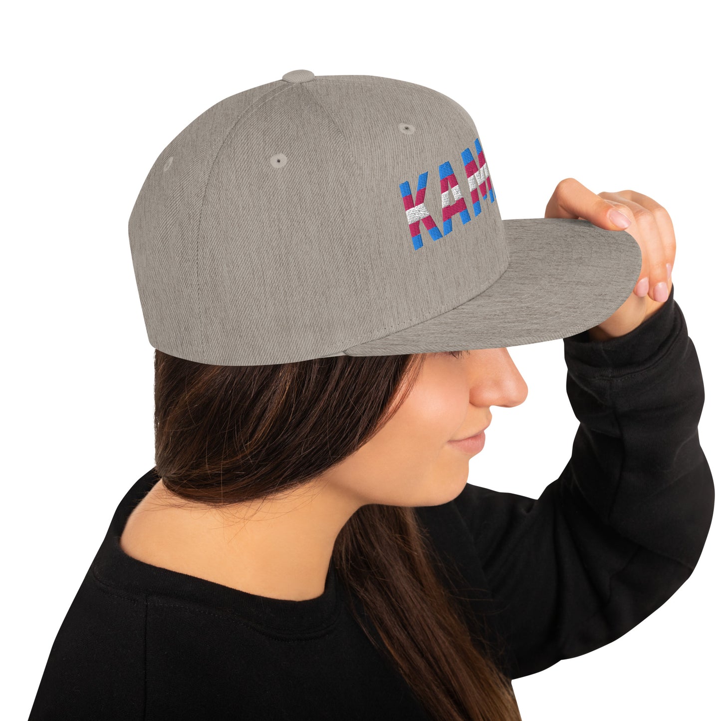 Kamala Trans Pride Snapback Hat