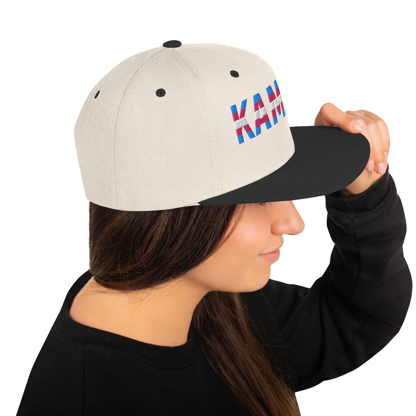 Kamala Trans Pride Snapback Hat