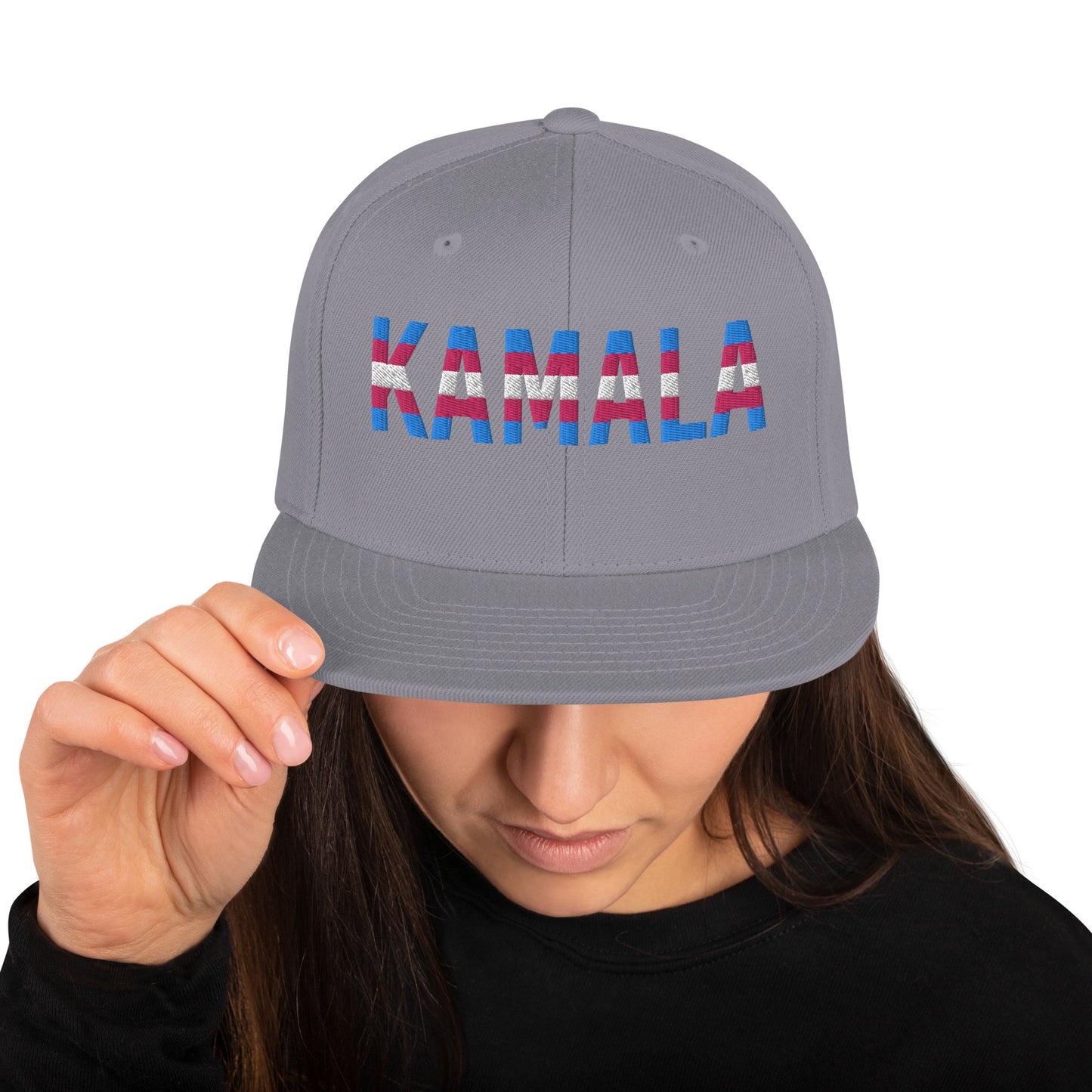 Kamala Trans Pride Snapback Hat