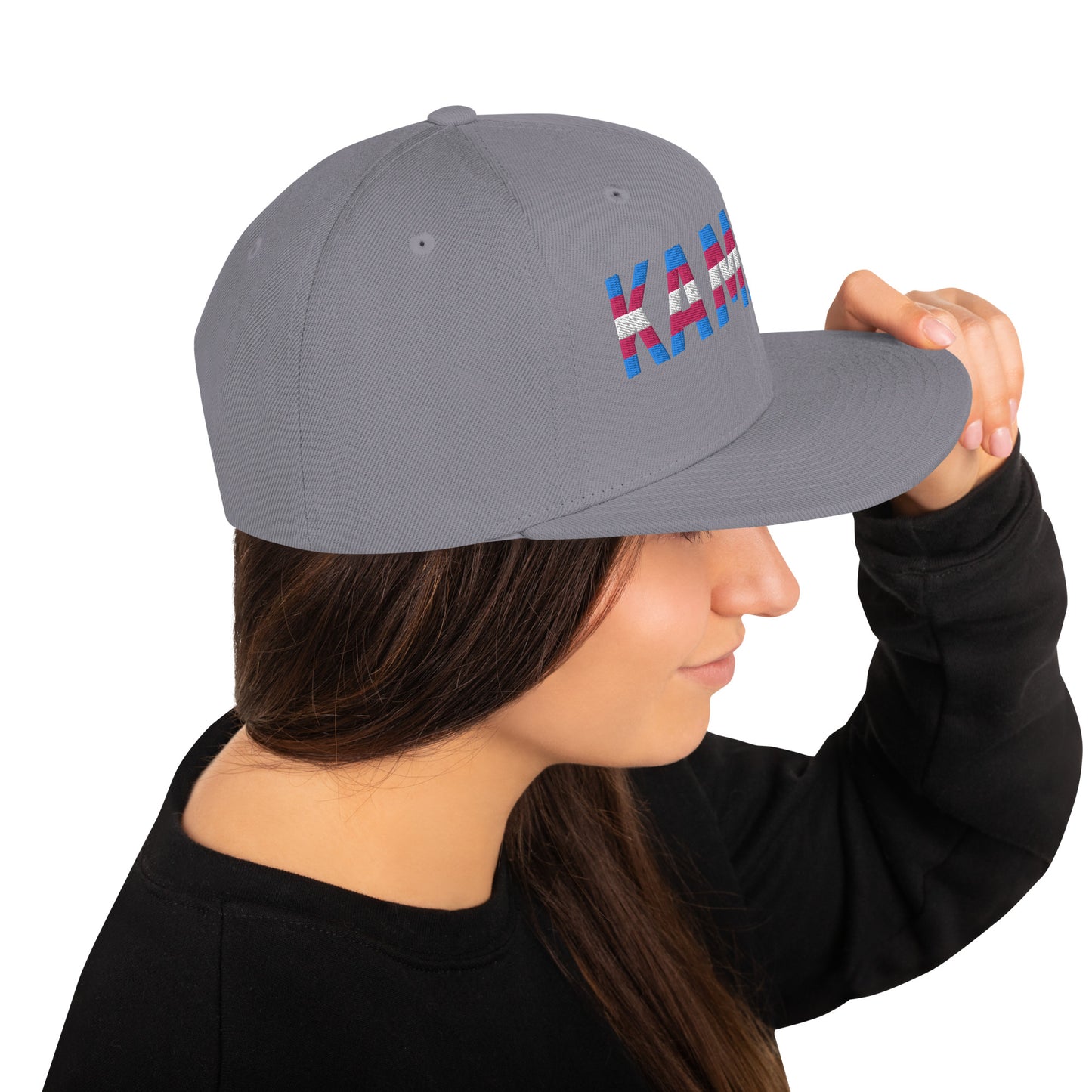 Kamala Trans Pride Snapback Hat