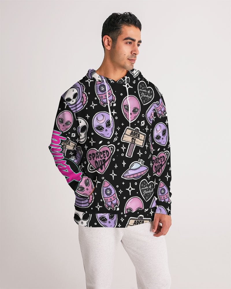 CuteAliens Men's All-Over Print Hoodie