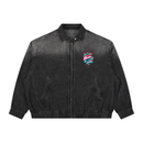 Protect The Dolls Unisex Vintage Wash Full-Zip Denim Jacket