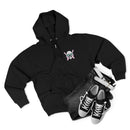 Protect the Dolls Zip Hoodie — Pink Skull & Crossed Guns Trans Rights Hoodie