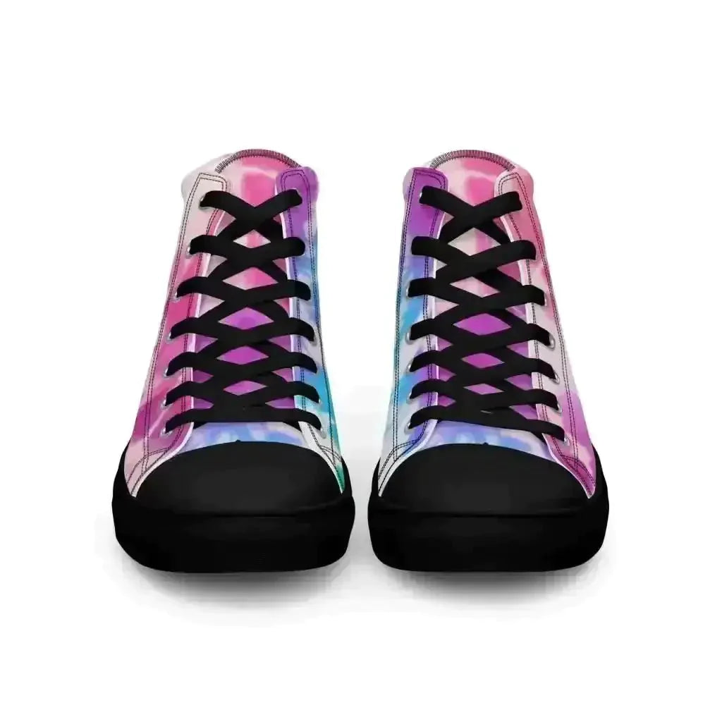 Get Groovy in Tie Dye Canvas Shoes! - Kennidi Fierce Attire