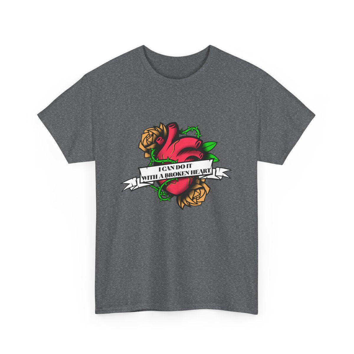 Dark Heather / Small / Heavy Cotton