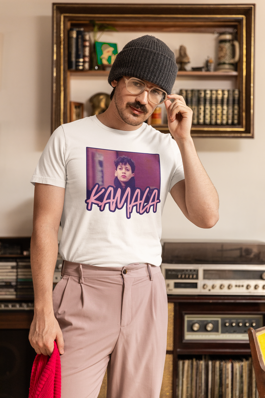 KAMALA 80's Style For President Unisex Heavy Cotton Tee