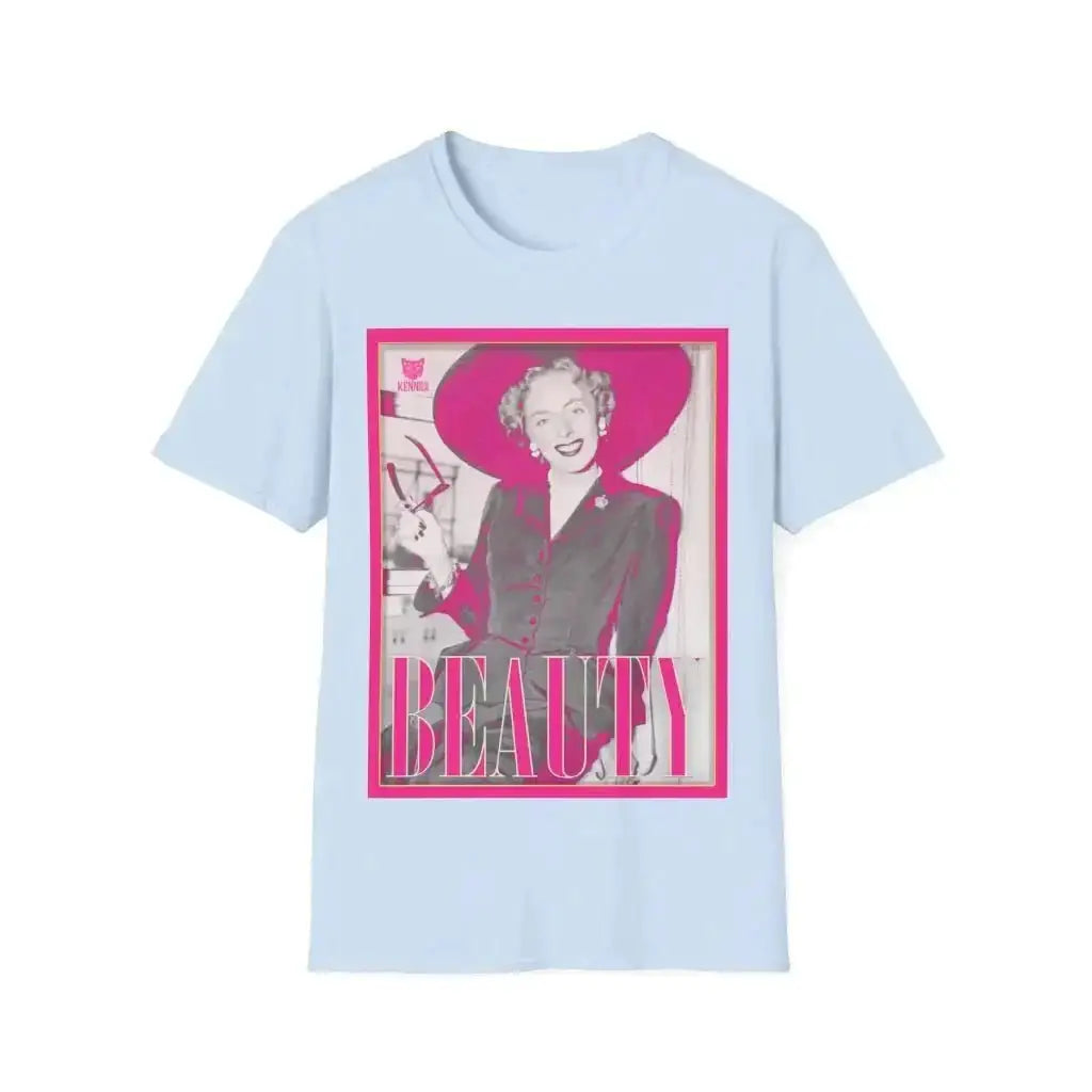 Kennidi vintage Beauty Christine Unisex Softstyle T-Shirt - Kennidi Fierce Attire