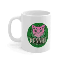 Thumbnail for Kennidi’s Moth Bud Ceramic Coffee Mug: Unleash Your Spirits! - Kennidi Fierce Attire