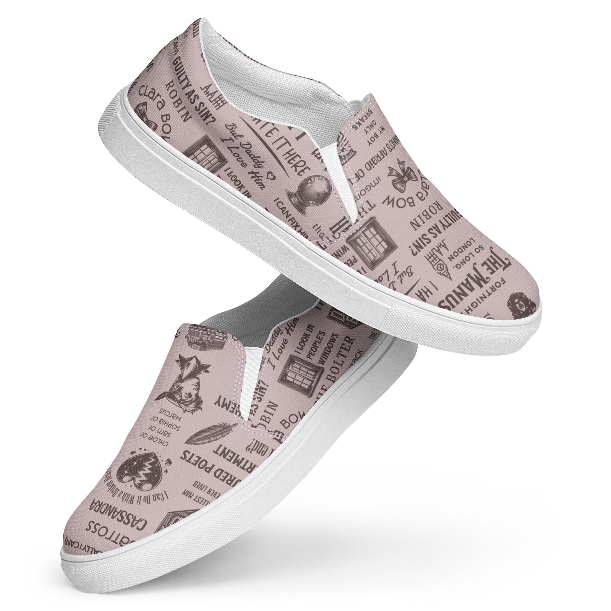 Tortured Poets Department Men’s slip-on canvas shoes - 5