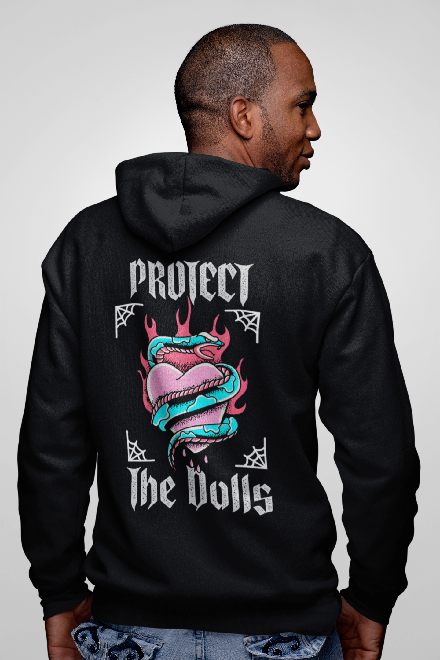 Protect The Dolls Zip Up Hoodie