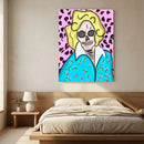 Golden Girls- Skull Art Canvas Print by Kennidi