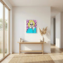 Golden Girls Rose Skull Print by Kennidi