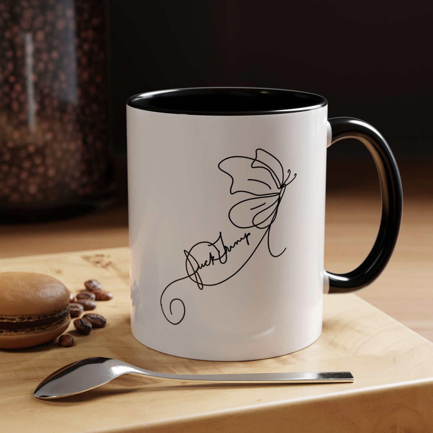 Fuck Trump Butterfly Art Mug