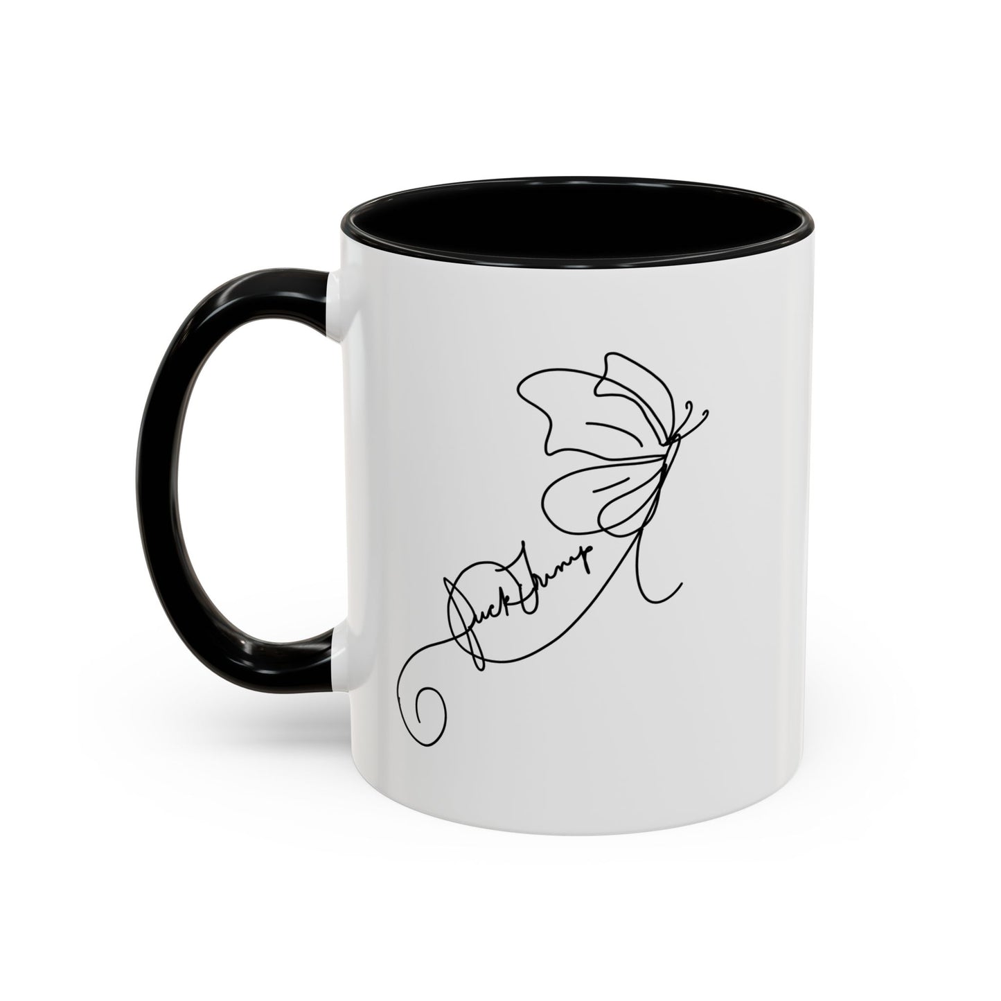 Fuck Trump Butterfly Art Mug