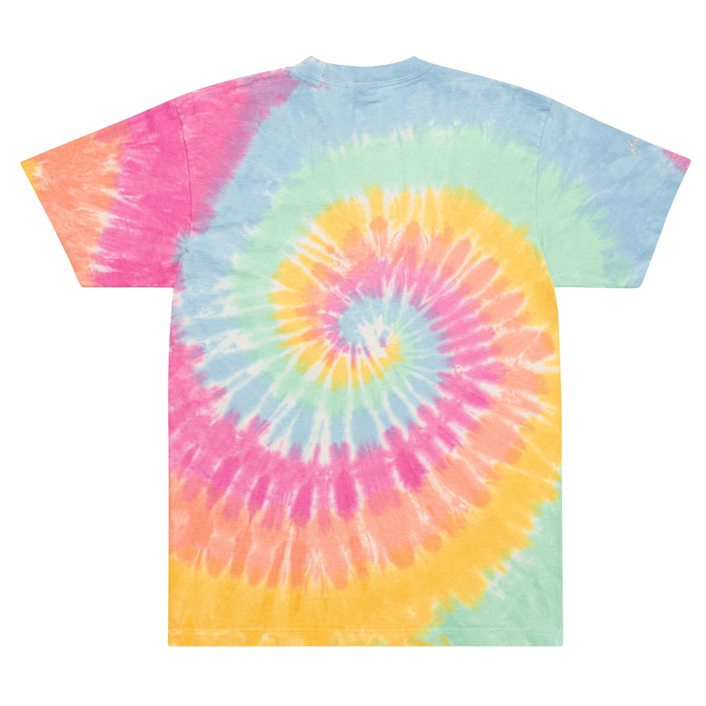 Kamala  Barbie Style Oversized tie-dye t-shirt