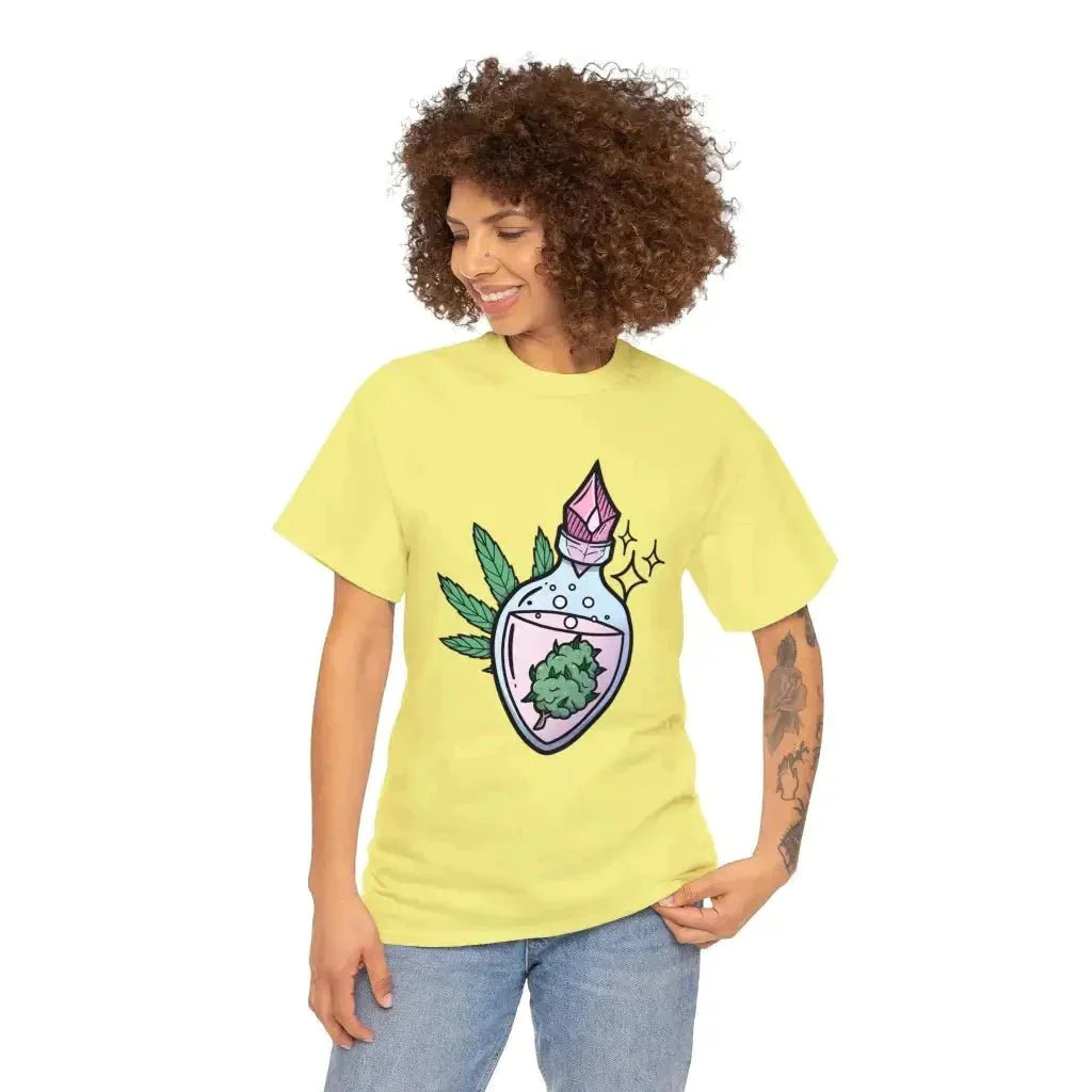 Potion Bud Unisex Heavy Cotton Tee - Kennidi Fierce Attire