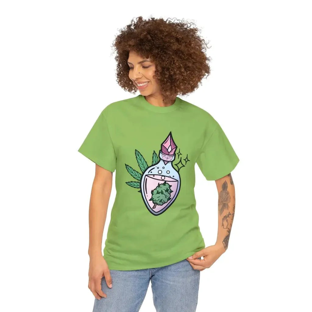 Potion Bud Unisex Heavy Cotton Tee - Kennidi Fierce Attire