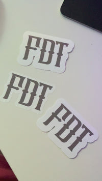 FDT Vinyl Stickers