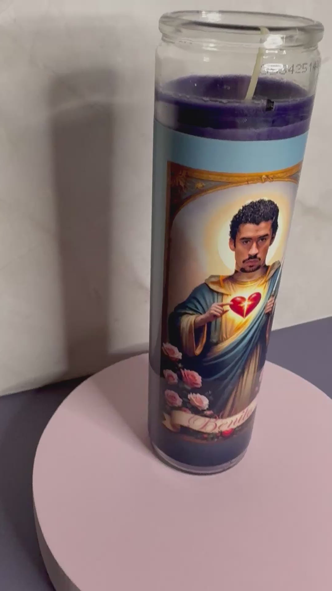 St Benito Prayer Candle