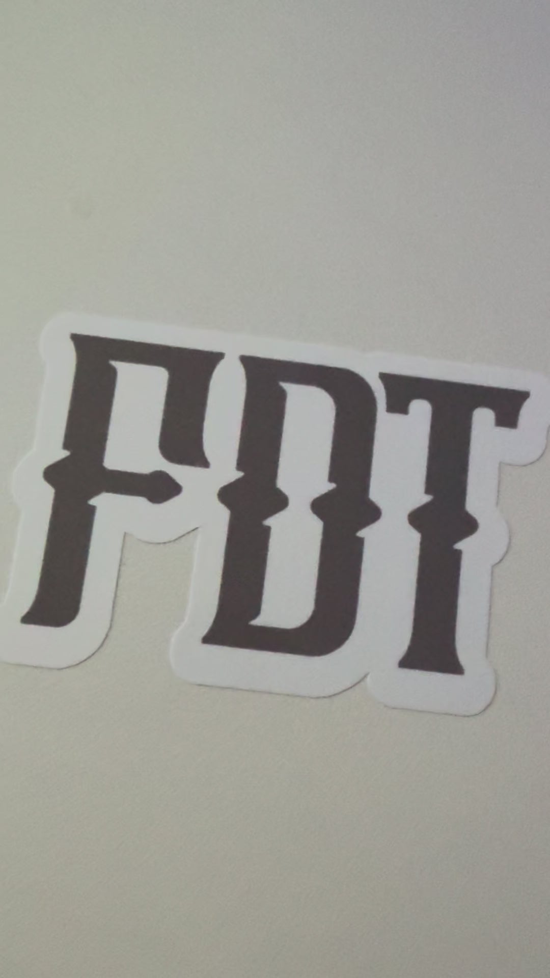 FDT Vinyl Stickers