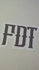 FDT Vinyl Stickers