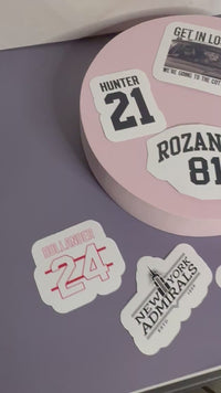 Heated Rivalry Sticker Pack, Gay Hockey