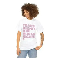 Thumbnail for Proudly Support Trans Rights Tee by Kennidi Fierce Attire! - Kennidi Fierce Attire