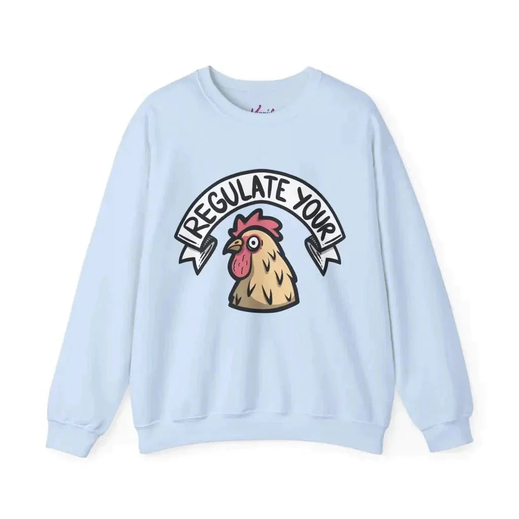 Regulate Your Cock Pro Choice Artistic Unisex Heavy Blend™ Crewneck Sweatshirt - Kennidi Fierce Attire