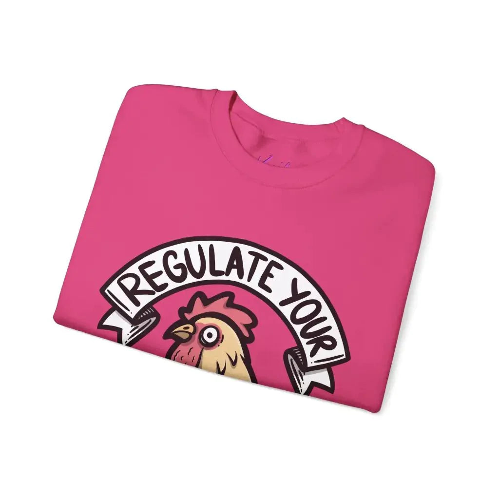 Regulate Your Cock Pro Choice Artistic Unisex Heavy Blend™ Crewneck Sweatshirt - Kennidi Fierce Attire