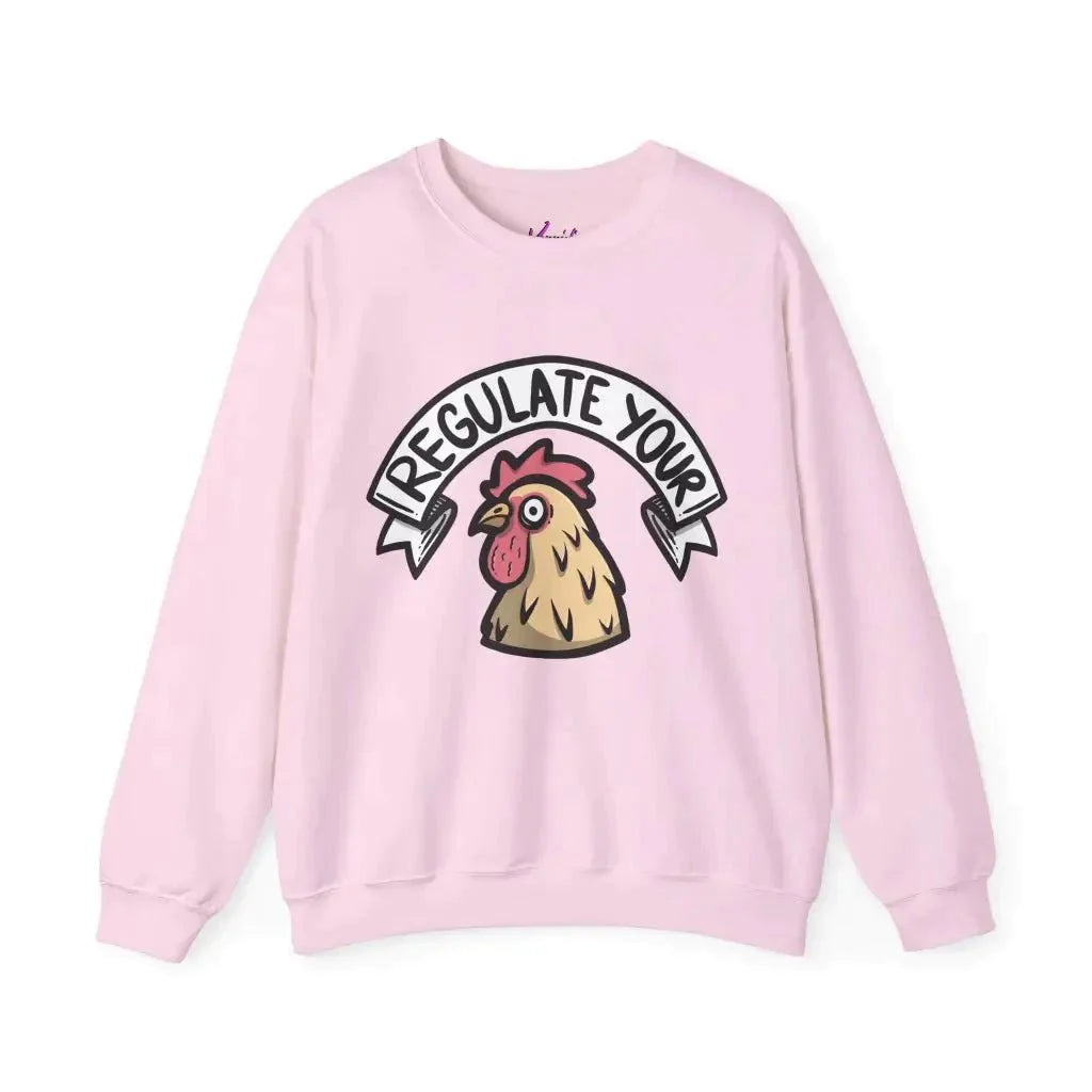 Regulate Your Cock Pro Choice Artistic Unisex Heavy Blend™ Crewneck Sweatshirt - Kennidi Fierce Attire