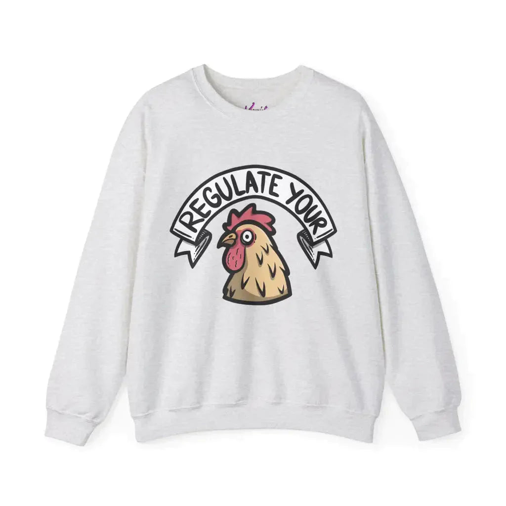 Regulate Your Cock Pro Choice Artistic Unisex Heavy Blend™ Crewneck Sweatshirt - Kennidi Fierce Attire