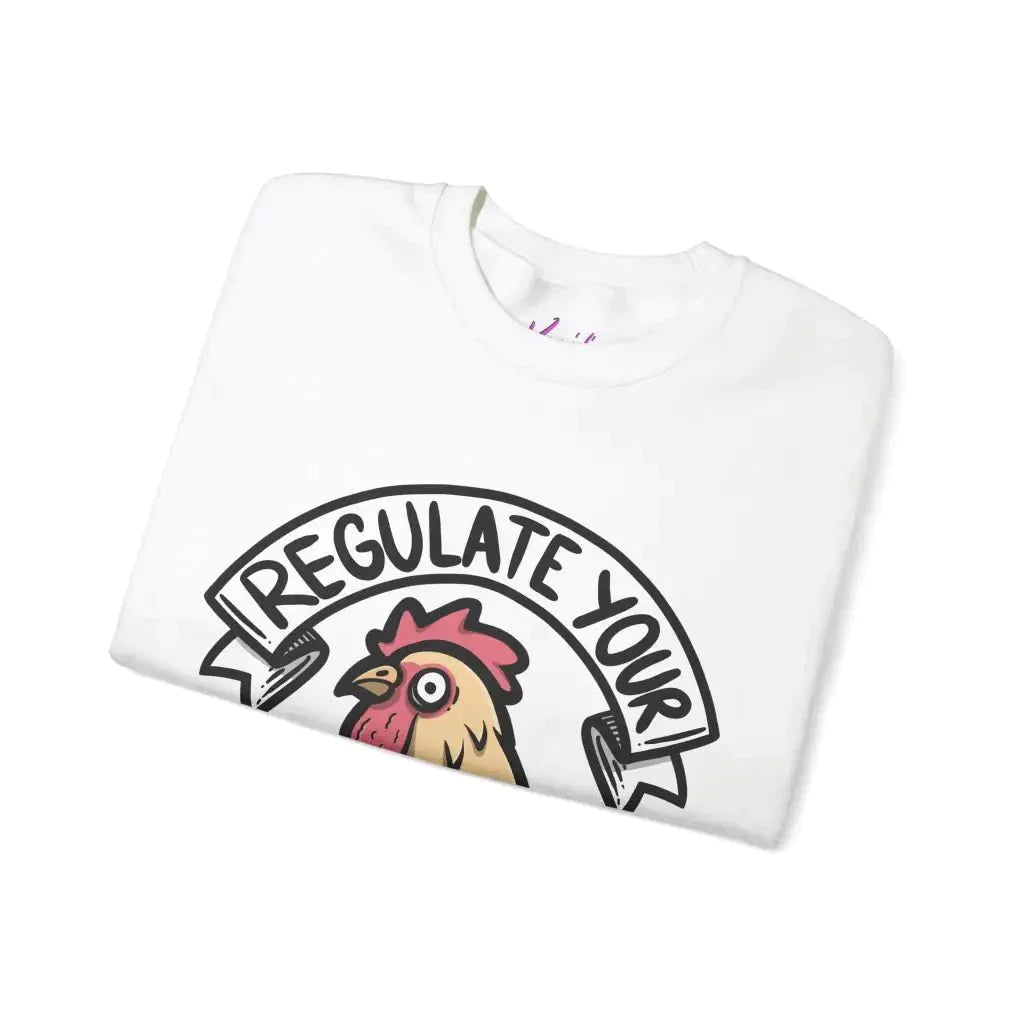 Regulate Your Cock Pro Choice Artistic Unisex Heavy Blend™ Crewneck Sweatshirt - Kennidi Fierce Attire