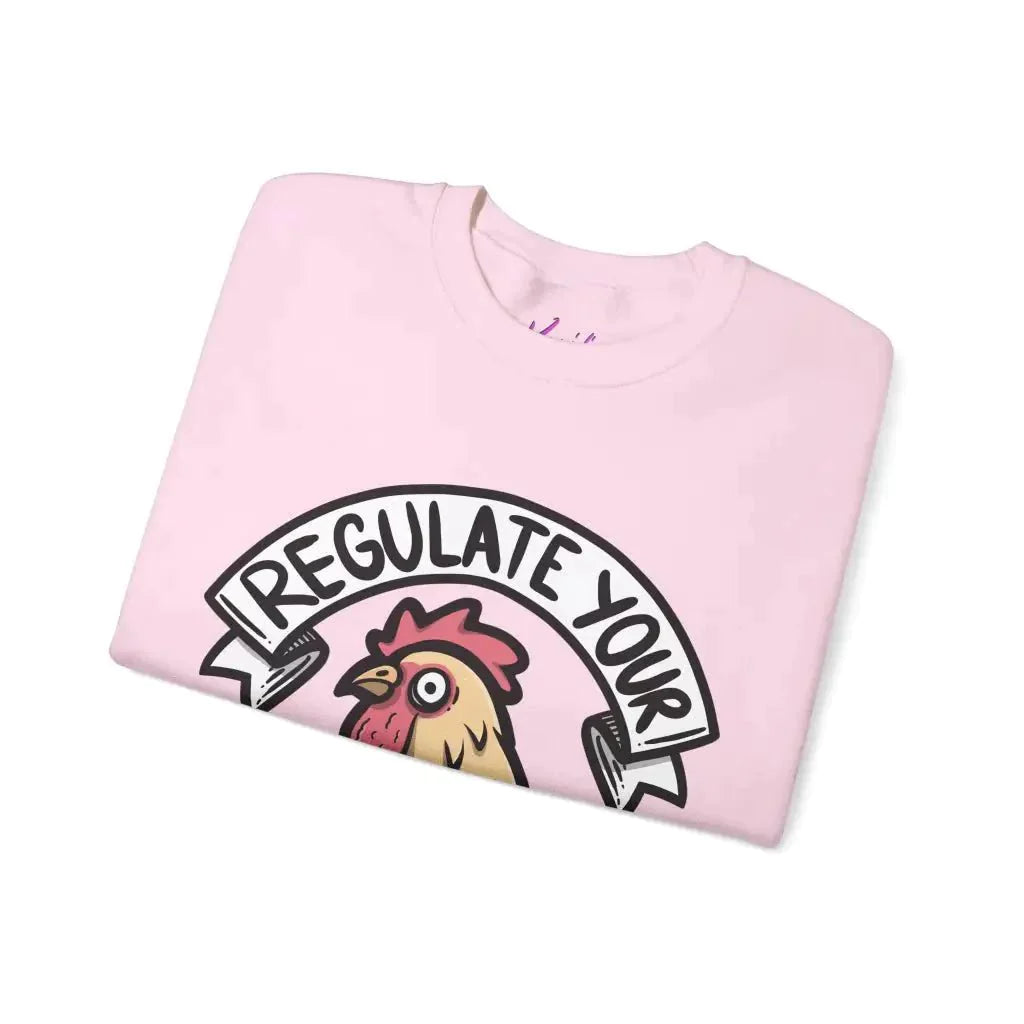 Regulate Your Cock Pro Choice Artistic Unisex Heavy Blend™ Crewneck Sweatshirt - Kennidi Fierce Attire