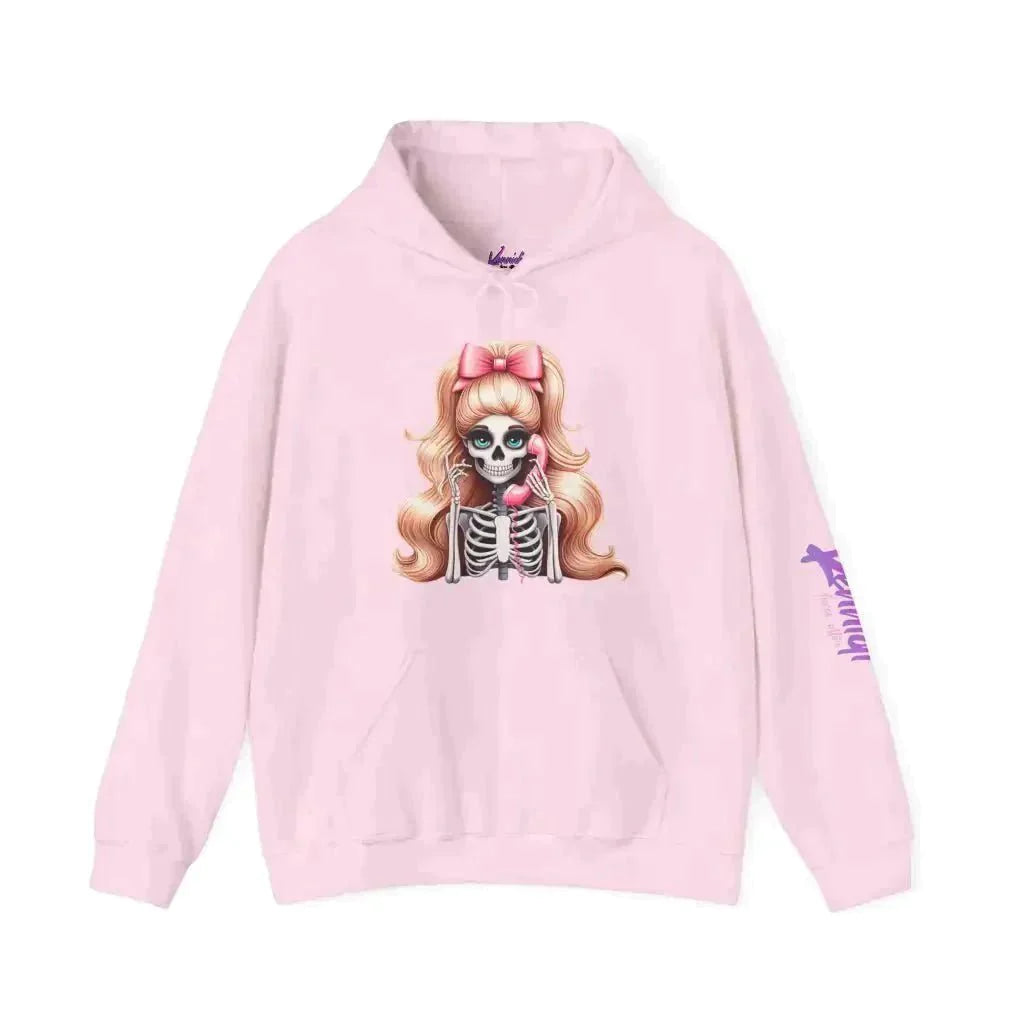 Skeleton Doll Unisex Heavy Blend™ Hooded Sweatshirt - Kennidi Fierce Attire