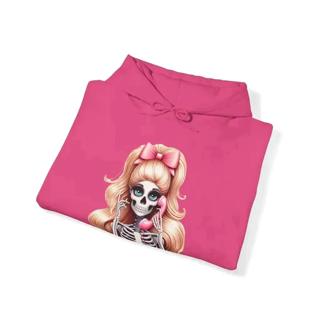 Skeleton Doll Unisex Heavy Blend™ Hooded Sweatshirt - Kennidi Fierce Attire