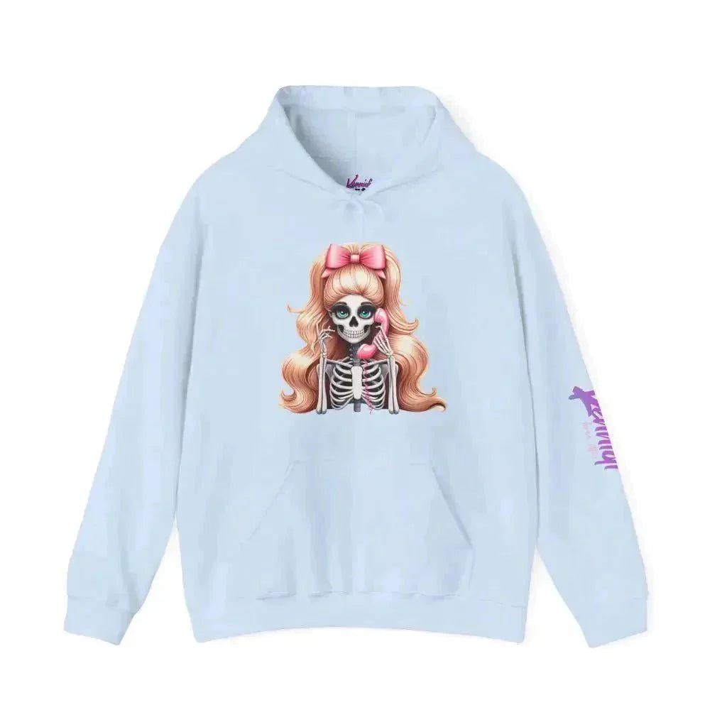 Skeleton Doll Unisex Heavy Blend™ Hooded Sweatshirt - Kennidi Fierce Attire