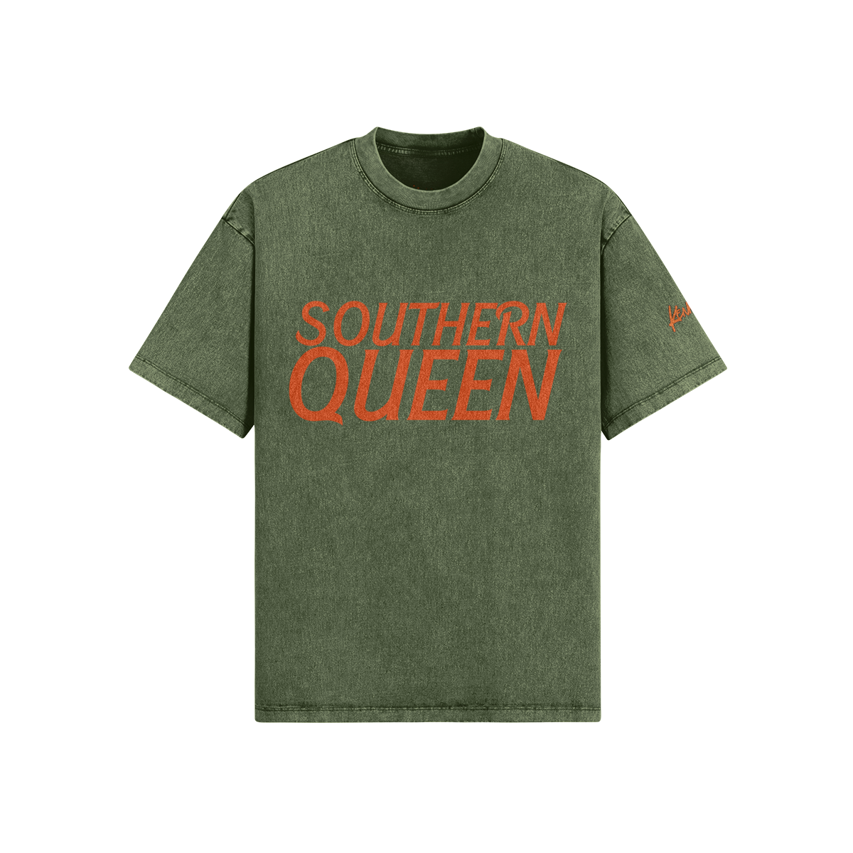 Southern Queen Unisex Oversized Faded T-shirt