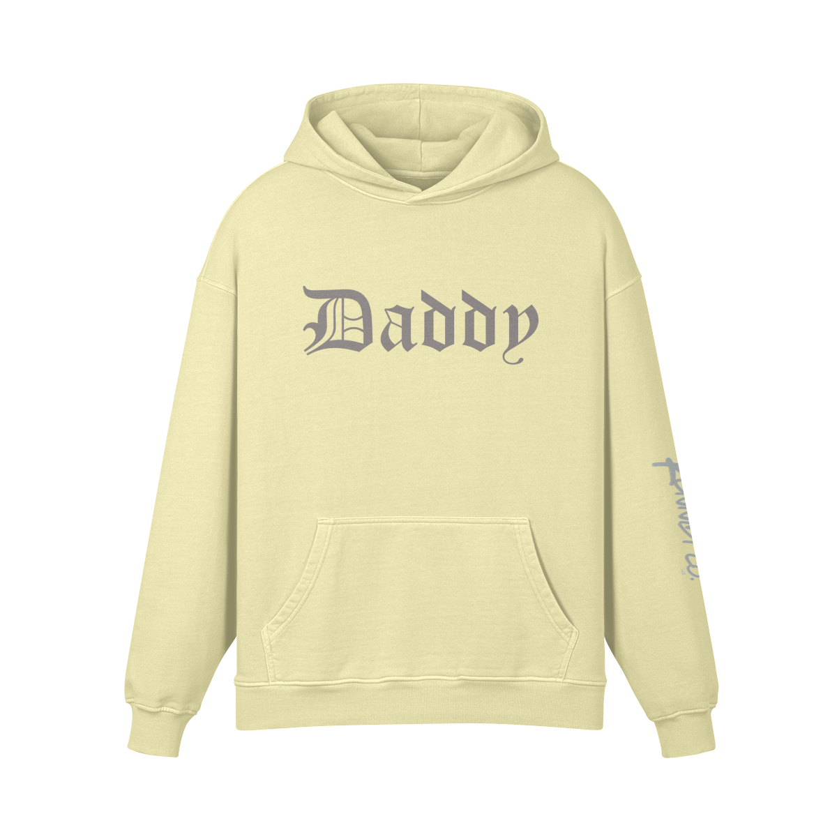 Daddy Old Style Oversized Hoodie