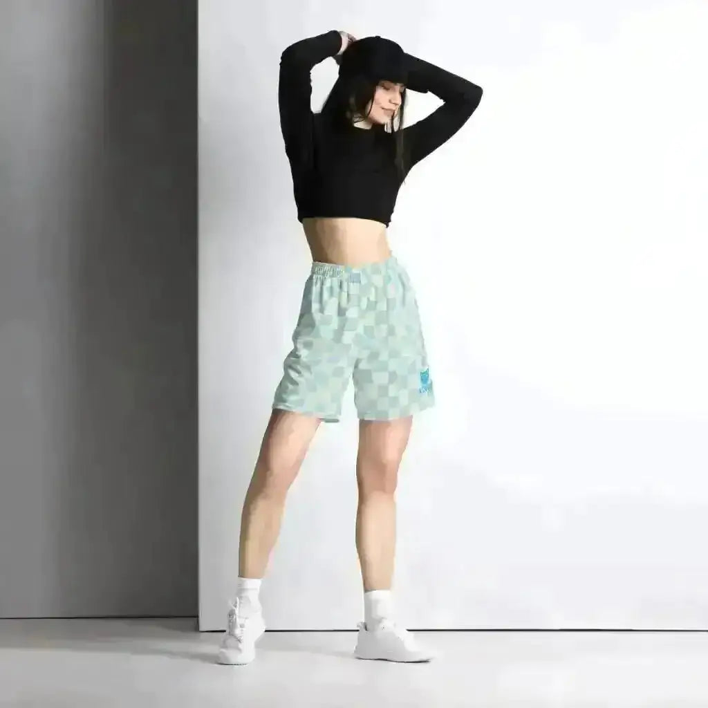 Street Chic Unisex Mesh Shorts - Feel Good, Look Good! - Kennidi Fierce Attire