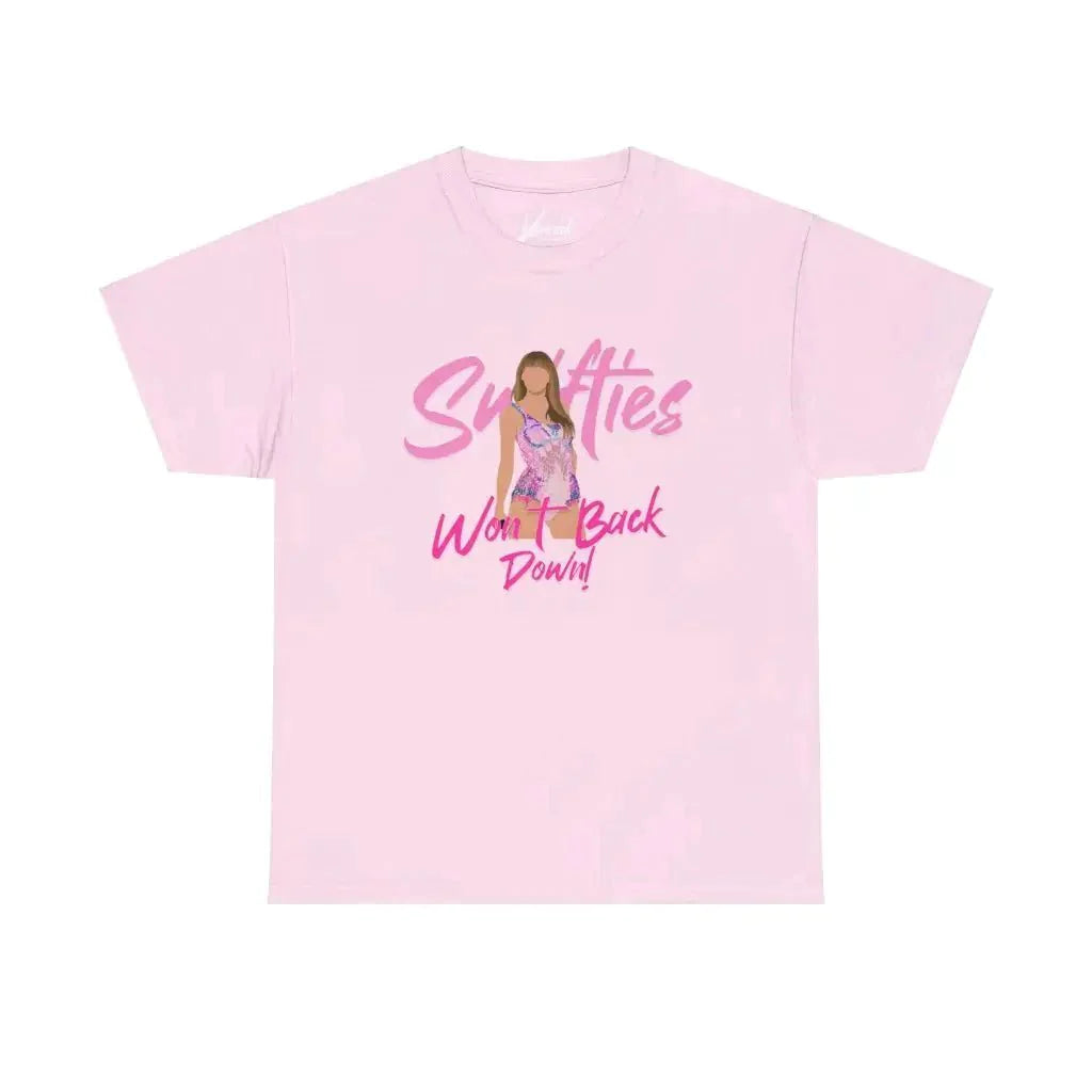 Swifties: Stand Back Stand By Heavy Cotton Tee for Men and Women - Kennidi Fierce Attire