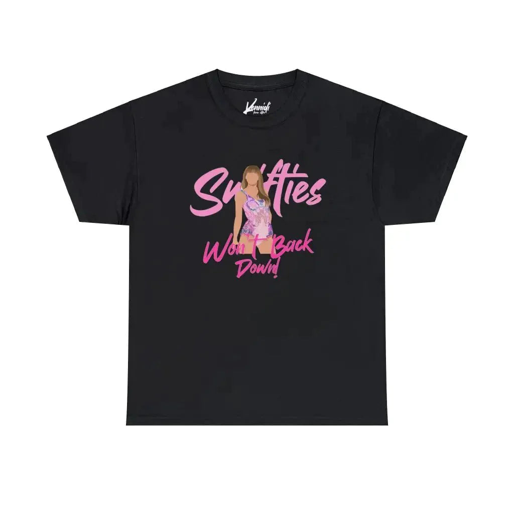 Swifties: Stand Back Stand By Heavy Cotton Tee for Men and Women - Kennidi Fierce Attire