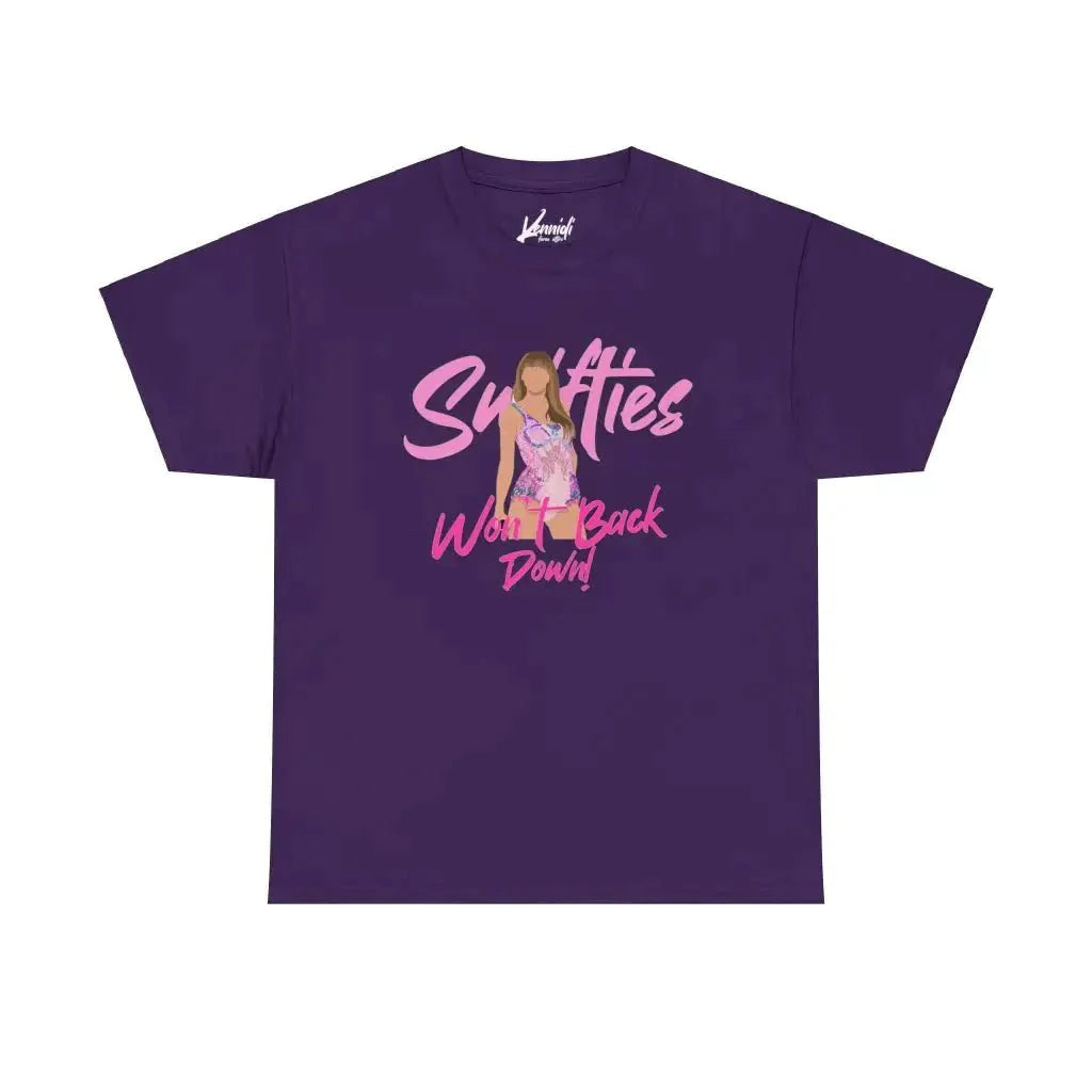 Swifties: Stand Back Stand By Heavy Cotton Tee for Men and Women - Kennidi Fierce Attire