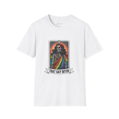 That Gay Bitch Skeleton Tarot Pride Unisex T-Shirt