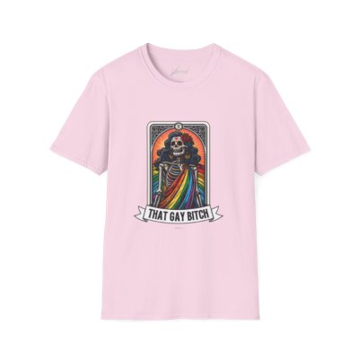 That Gay Bitch Skeleton Tarot Pride Unisex T-Shirt