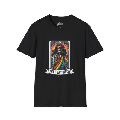 That Gay Bitch Skeleton Tarot Pride Unisex T-Shirt