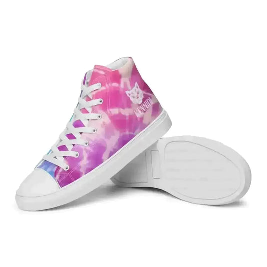 Tie Dye High Top Canvas: Elevate Your Style! - Kennidi Fierce Attire