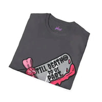 Thumbnail for Till Death Do Us Part Unisex Softstyle T-Shirt - Kennidi Fierce Attire