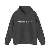Protect the Dolls Hoodie — Skull & Pistols Trans Rights Graphic Hoodie